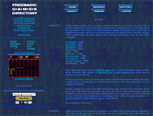 Tablet Screenshot of games.freebasic.net